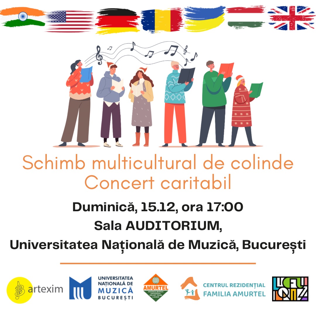 Schimb multicultural de colinde | Concert caritabil