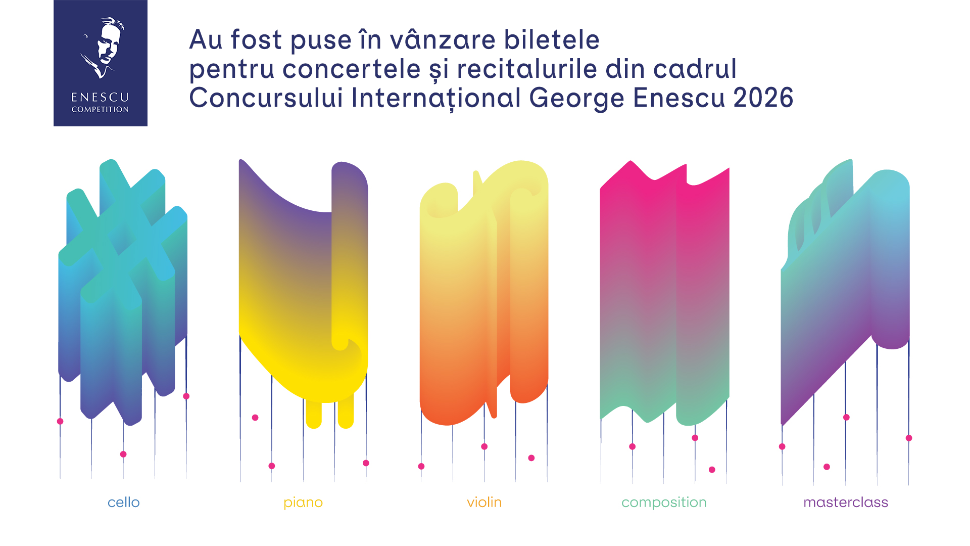 Au fost puse în vânzare biletele pentru concertele din cadrul Concursului Internațional George Enescu 2026